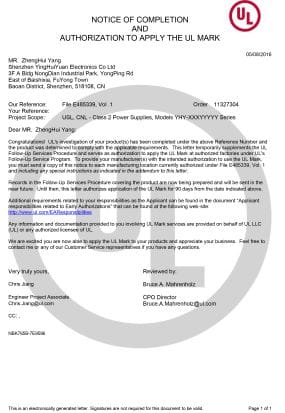 Certification 1