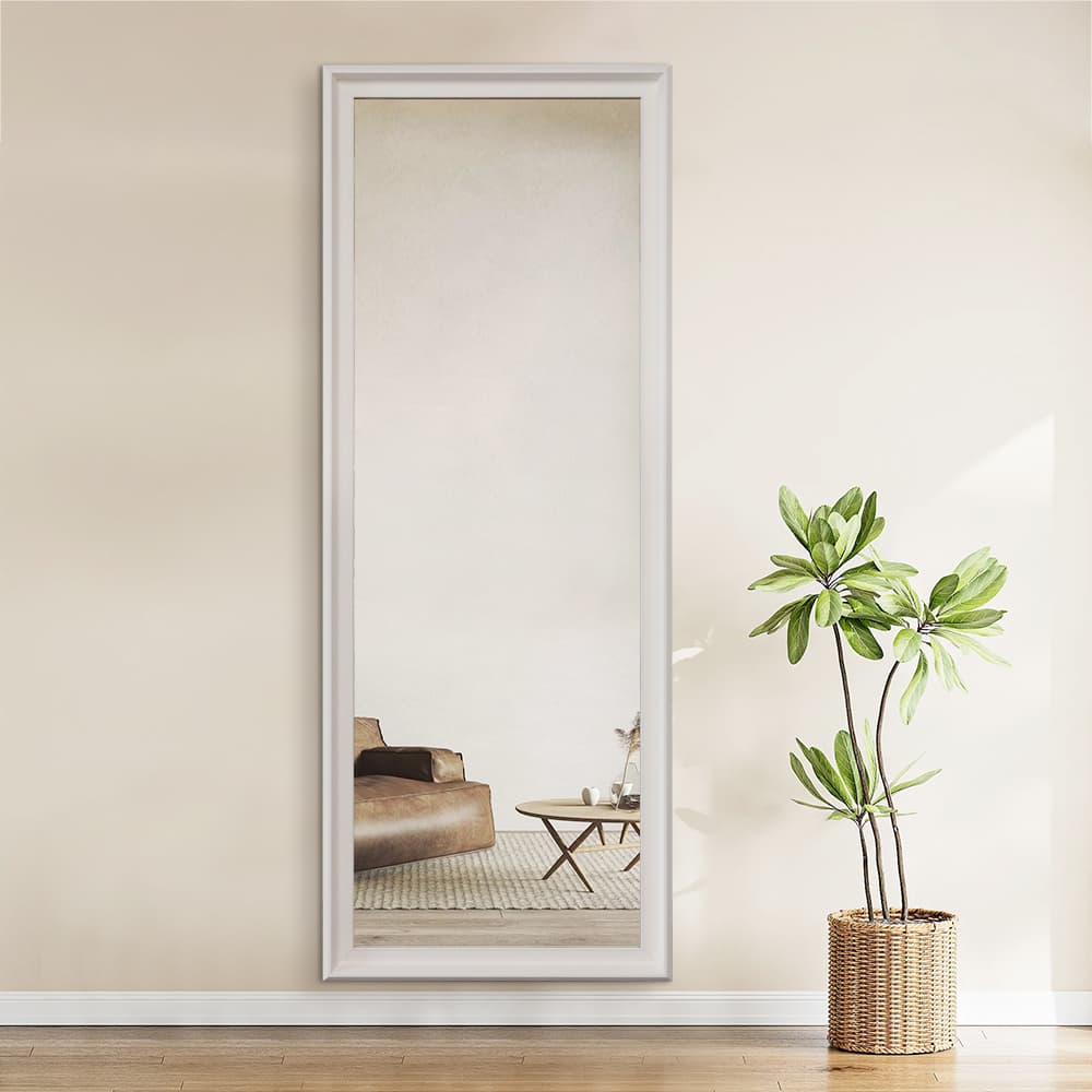 Wood Framed Dressing Mirror