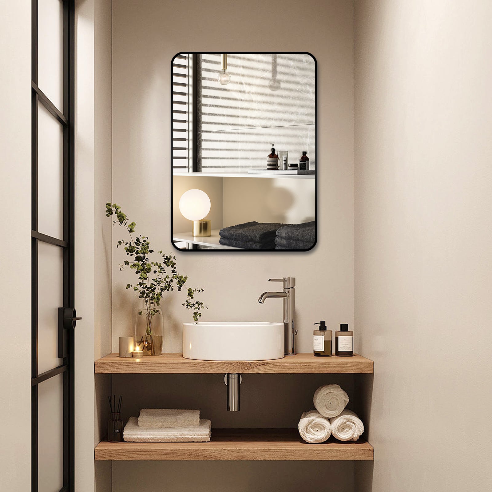 Rectangular Framed Mirror