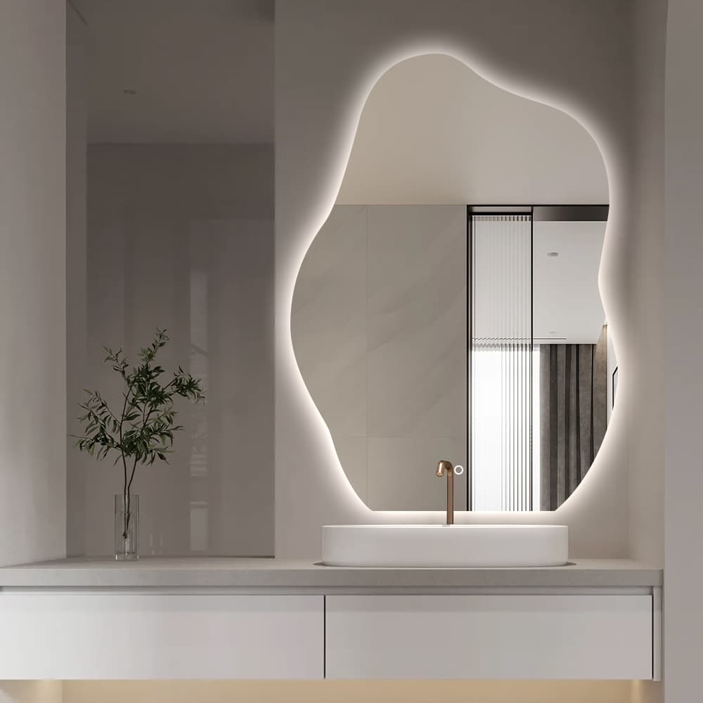 Cloud Shape LED Mirror