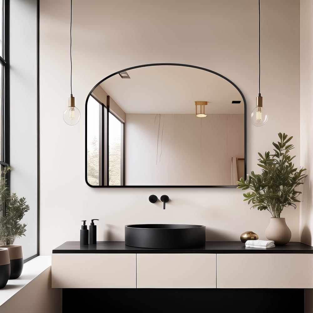 Arched Top Wall Mirror