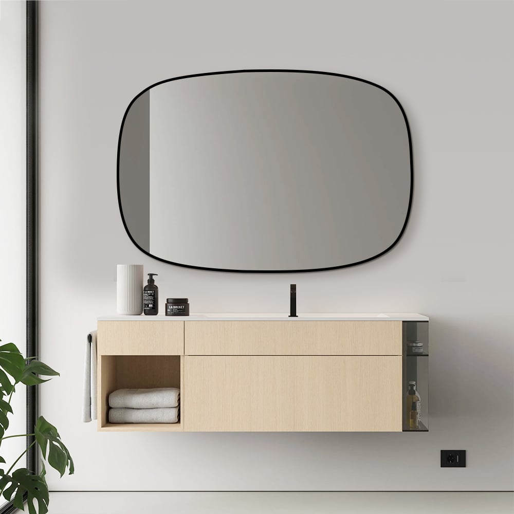 Organic Shaped Wall Mirror