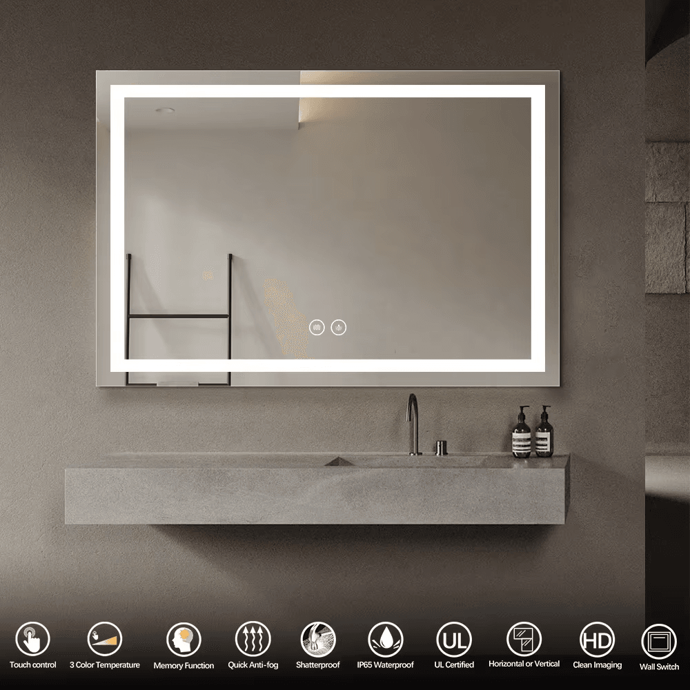Rectangle LED Bathroom Mirror